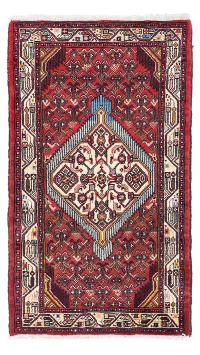 Hosseinabad Teppich 80x125cm - Perserteppich - rot