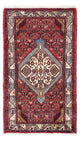 Hosseinabad Teppich 80x125cm - Perserteppich - rot