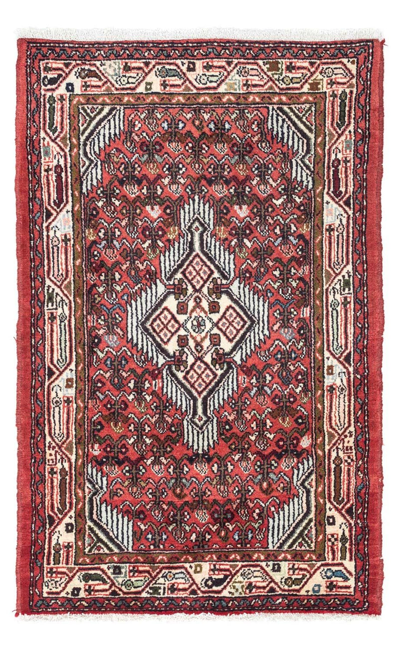 Hosseinabad Teppich 80x125cm - Perserteppich - rot