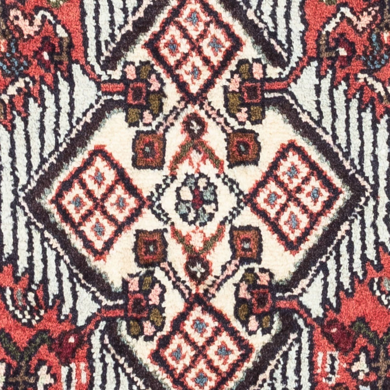 Hosseinabad Teppich 80x125cm - Perserteppich - rot
