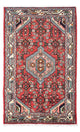 Hosseinabad Teppich 80x125cm - Perserteppich - rot