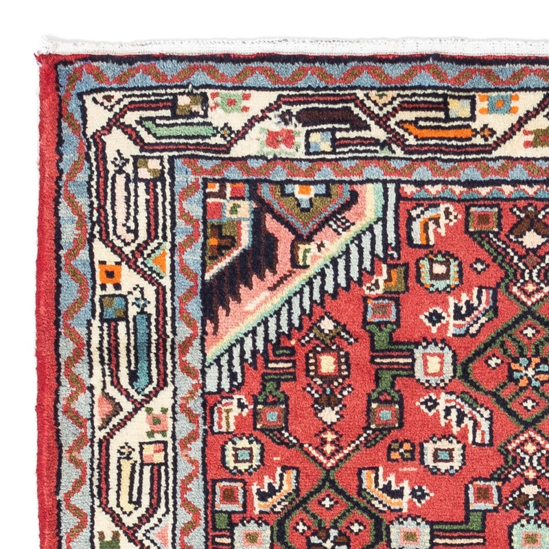 Hosseinabad Teppich 80x125cm - Perserteppich - rot