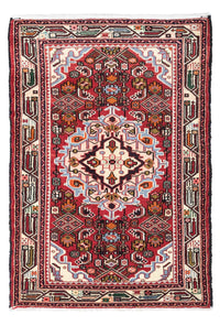Hosseinabad Teppich 80x125cm - Perserteppich - rot – product image