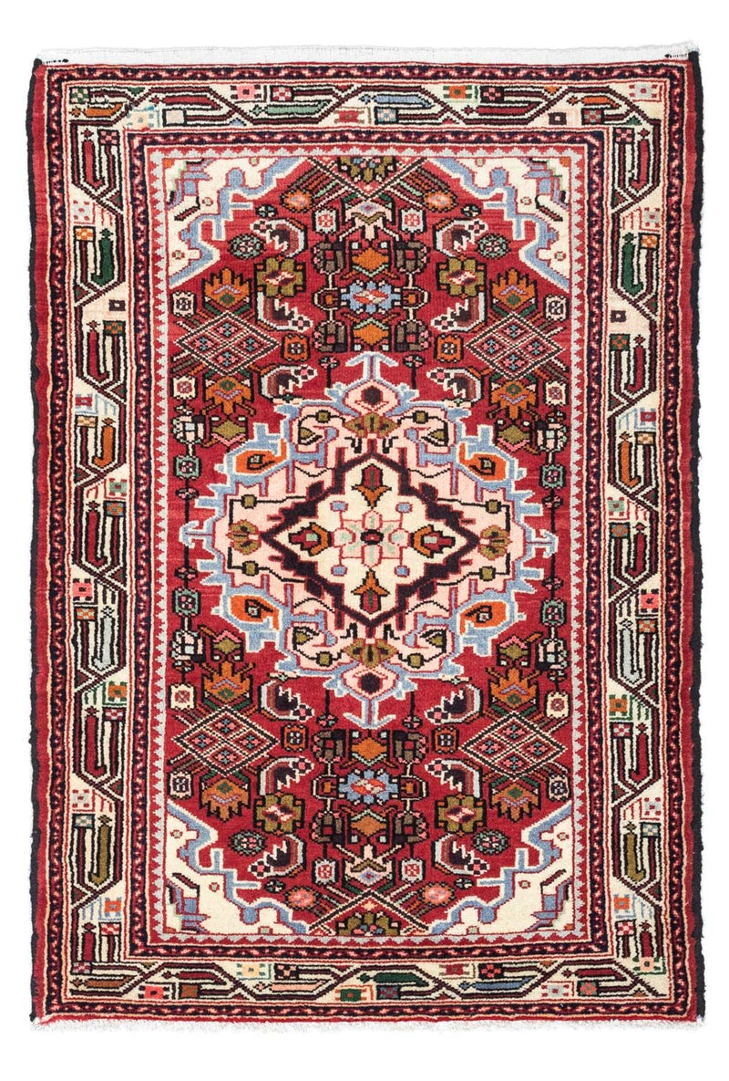 Hosseinabad Teppich 80x125cm - Perserteppich - rot