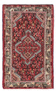 Hosseinabad Teppich 80x125cm - Perserteppich - rot