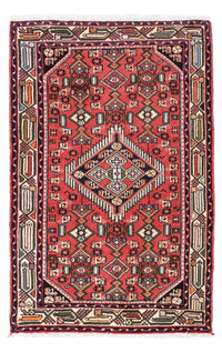 Hosseinabad Teppich 80x125cm - Perserteppich - rot – product image