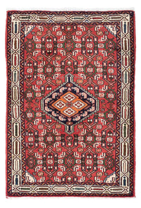 Hosseinabad Teppich 80x125cm - Perserteppich - hellrot – product image