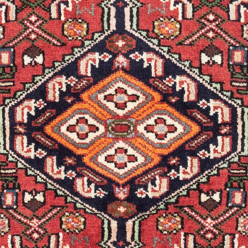 Hosseinabad Teppich 80x125cm - Perserteppich - hellrot