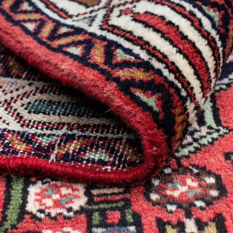 Hosseinabad Teppich 80x125cm - Perserteppich - hellrot