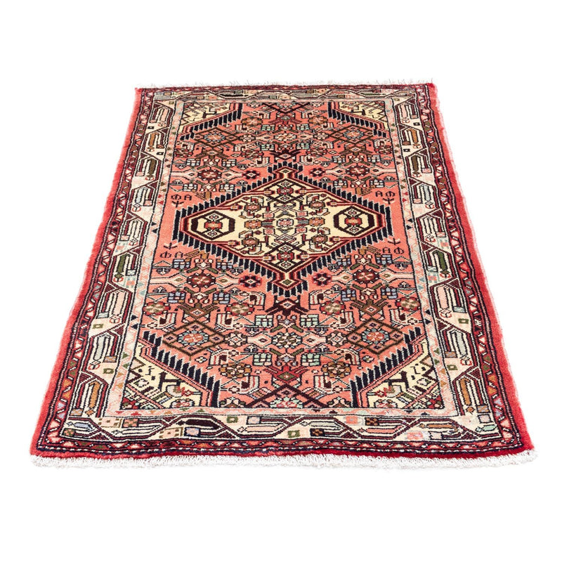 Hosseinabad Teppich 80x125cm - Perserteppich - hellrot