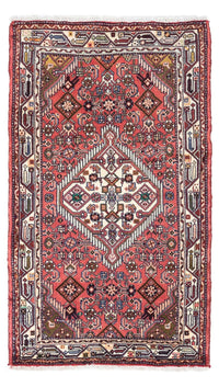 Hosseinabad Teppich 80x125cm - Perserteppich - hellrot – product image