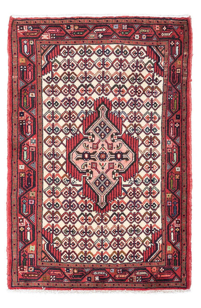 Hosseinabad Teppich 80x125cm - Perserteppich - beige