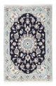 Perserteppich - Nain - Royal 60 x 90 cm - dunkelblau