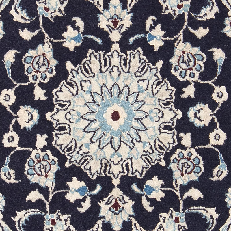 Perserteppich - Nain - Royal 60 x 90 cm - dunkelblau