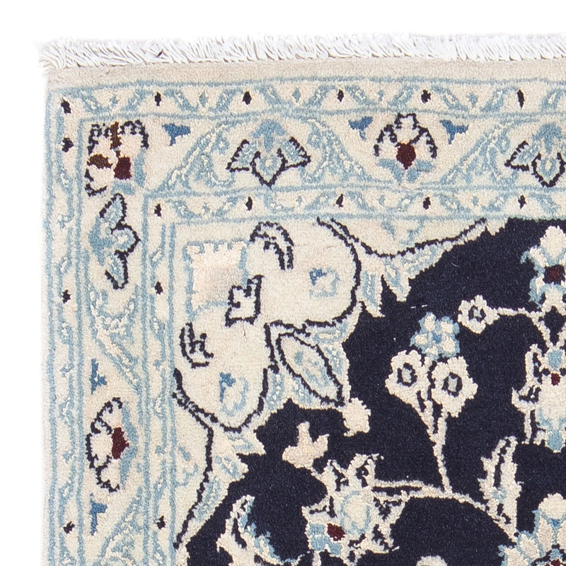 Perserteppich - Nain - Royal 60 x 90 cm - dunkelblau