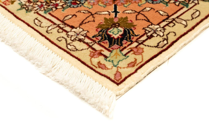 Täbriz - 50 Raj Teppich 100x152cm - Perserteppich - beige