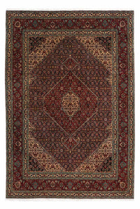 Täbriz - 40 Raj Teppich 199x300cm - Perserteppich - dunkelrot – product image