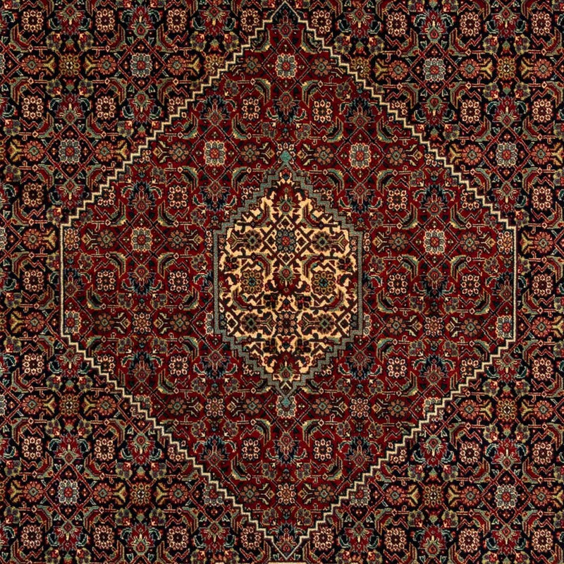 Täbriz - 40 Raj Teppich 199x300cm - Perserteppich - dunkelrot