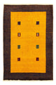 Loribaft Teppich Perser 107x150cm - Orientteppich - gold
