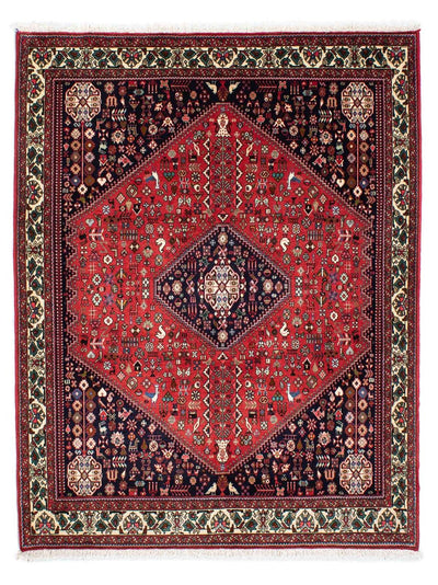 Kaschkuli Teppich 155x200cm - Perserteppich - dunkelrot