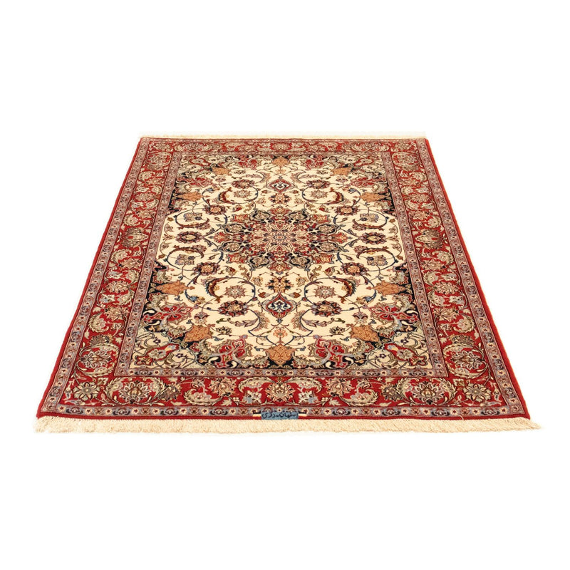 Isfahan Teppich 107x166cm - Perserteppich - beige