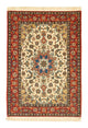 Isfahan Teppich 116x164cm - Perserteppich - beige