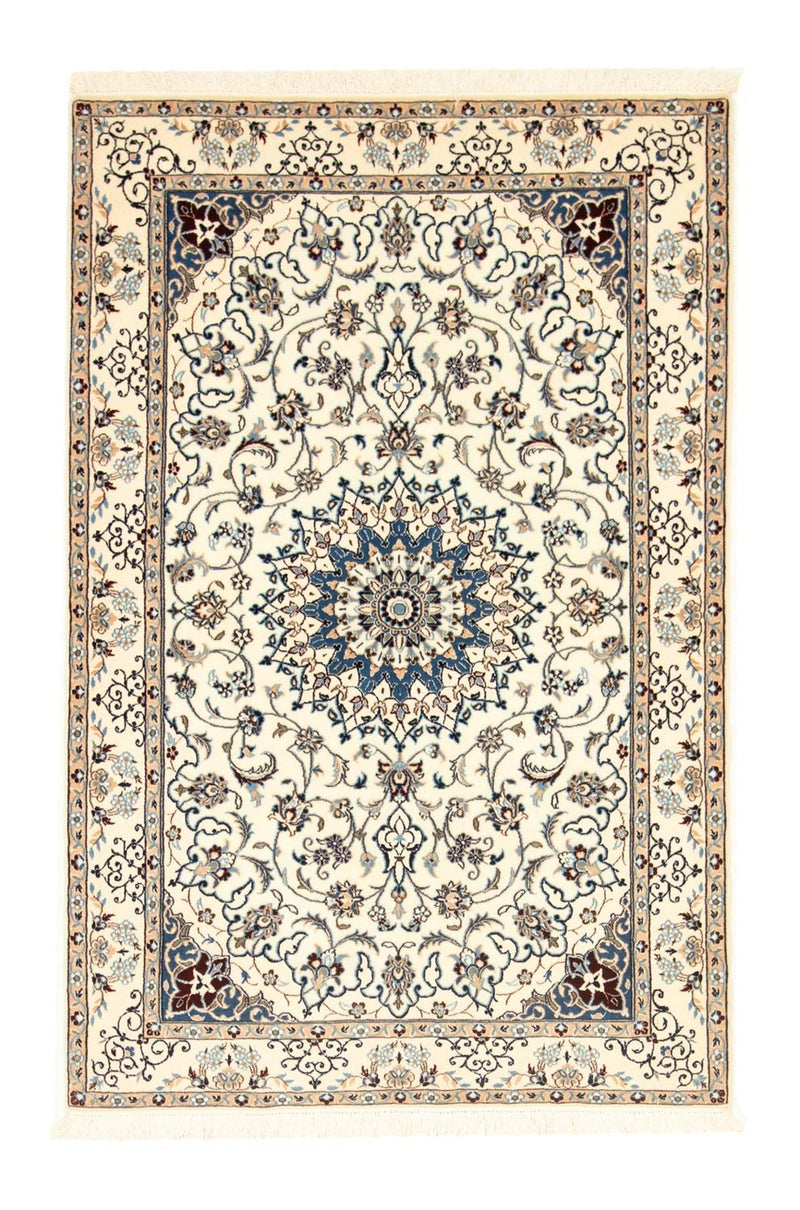 Nain - 6La Teppich 98x152cm - Perserteppich - beige