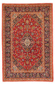 Keshan Teppich 142x217cm - Perserteppich - rot