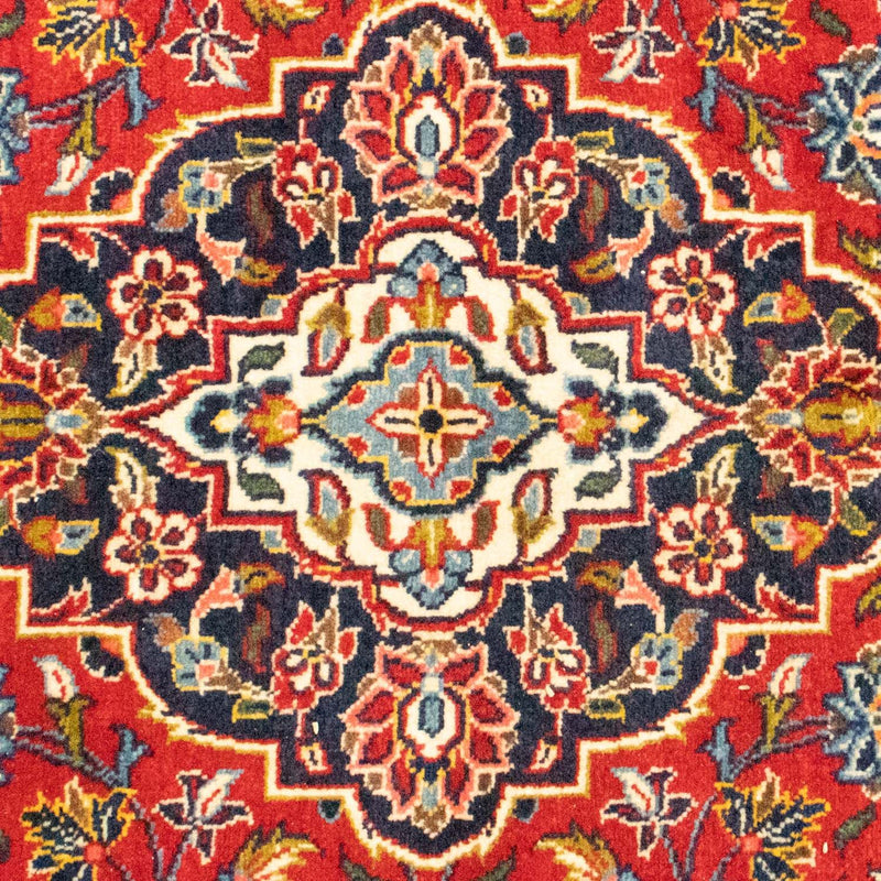 Keshan Teppich 142x217cm - Perserteppich - rot