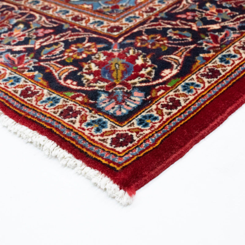Keshan Teppich 141x223cm - Perserteppich - rot