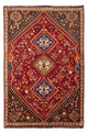 Perserteppich - Nomadic 173 x 257 cm - dunkelrot