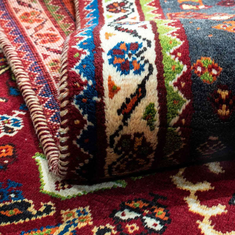 Perserteppich - Nomadic 173 x 257 cm - dunkelrot
