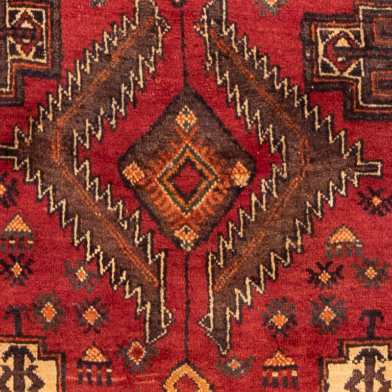 Belutsch Teppich 103 x 237 cm - rot