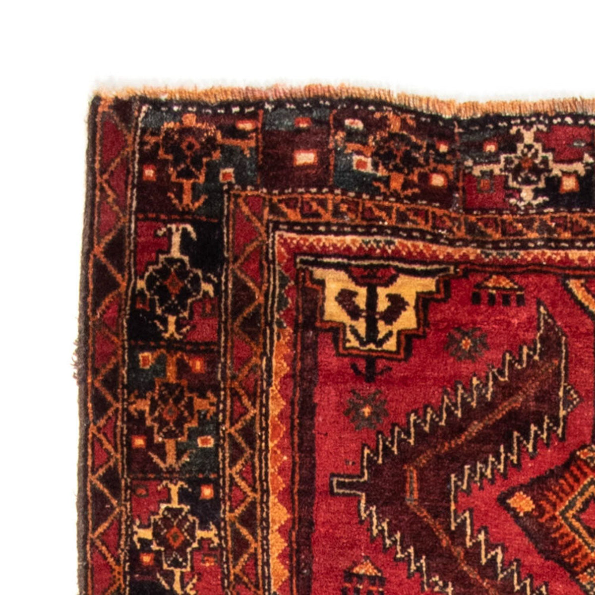Belutsch Teppich 103 x 237 cm - rot