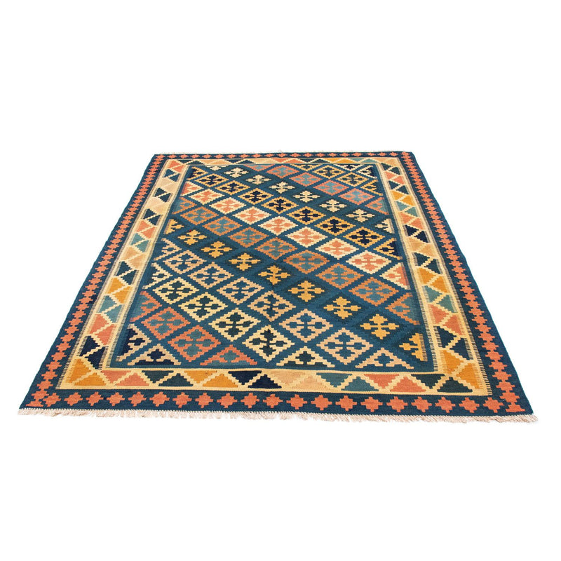 Kelim Teppich - Oriental 154 x 208 cm - mehrfarbig