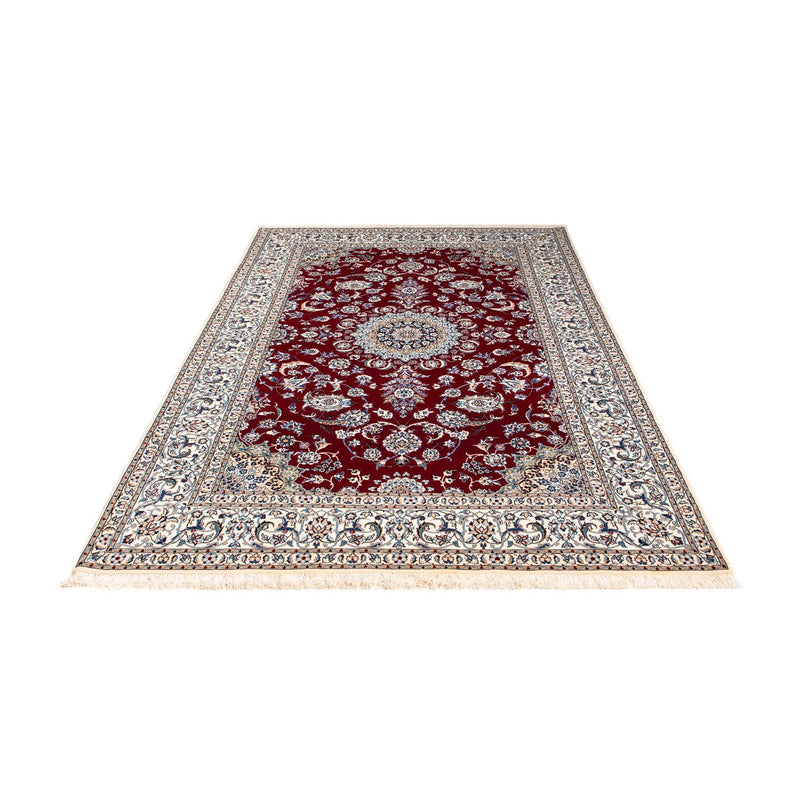 Nain - 6La Teppich 151x238cm - Perserteppich - dunkelrot