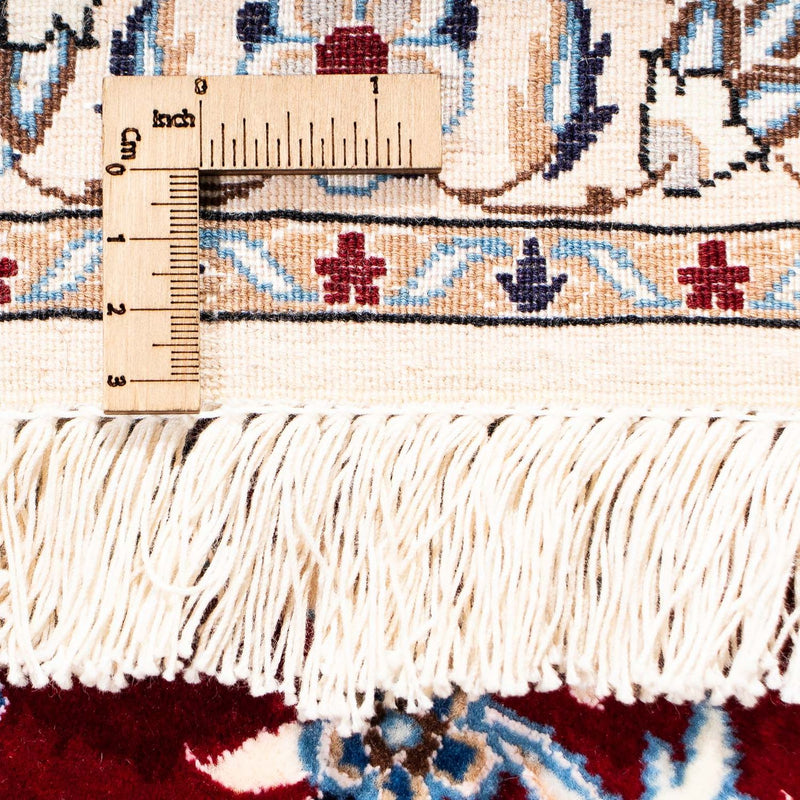 Nain - 6La Teppich 151x238cm - Perserteppich - dunkelrot