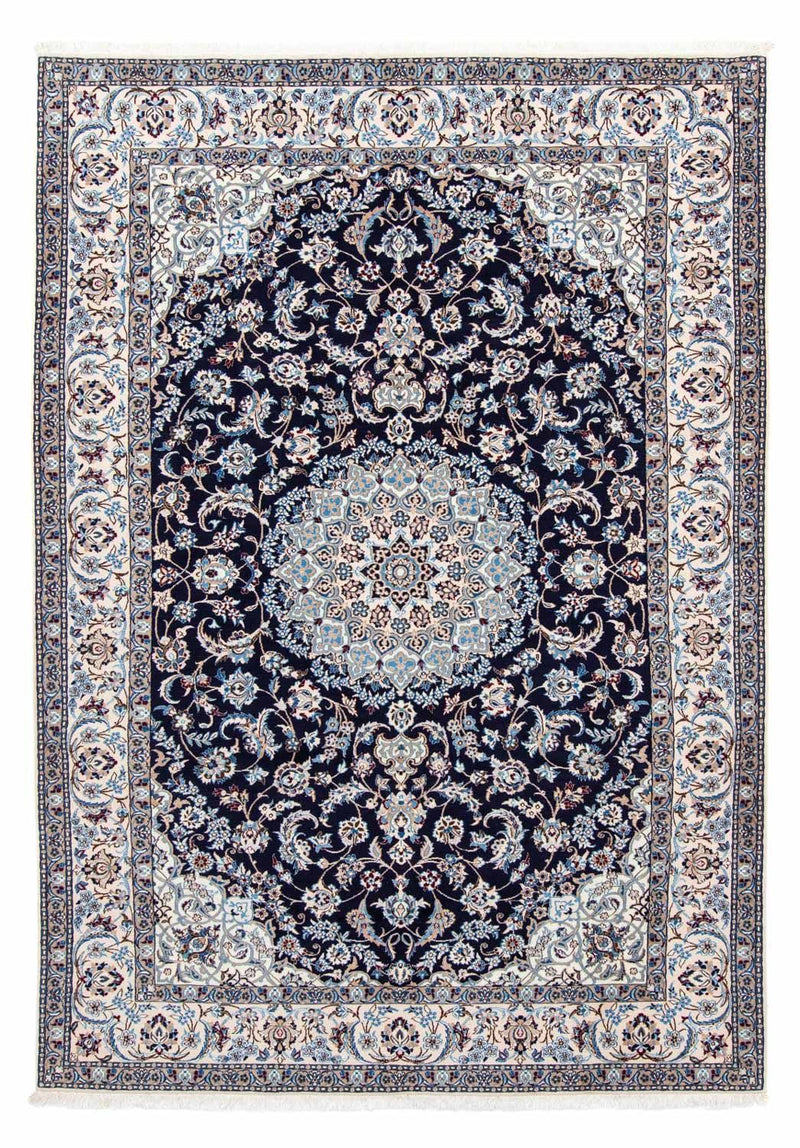 Nain - 9La Teppich 202x300cm - Perserteppich - dunkelblau