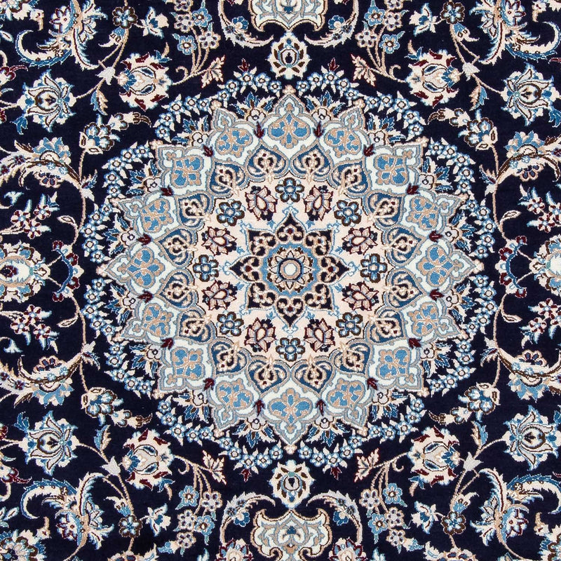 Nain - 9La Teppich 202x300cm - Perserteppich - dunkelblau