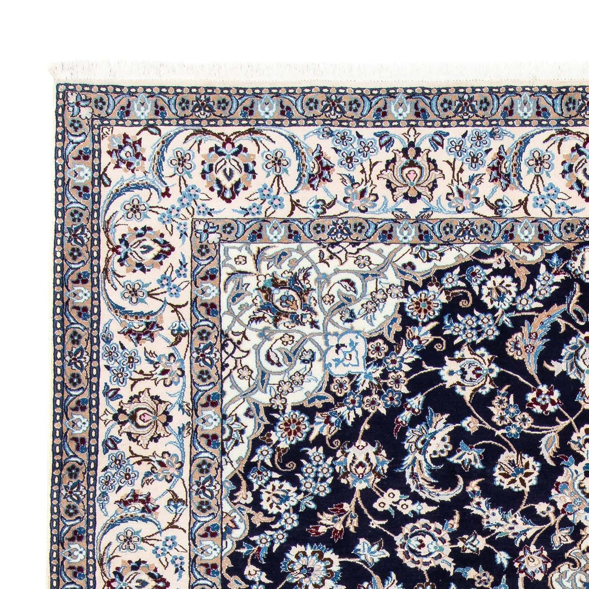 Nain - 9La Teppich 202x300cm - Perserteppich - dunkelblau
