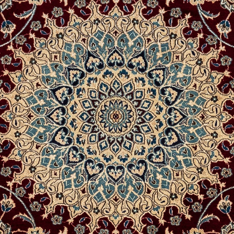 Nain - 9La Teppich 245x344cm - Perserteppich - dunkelrot