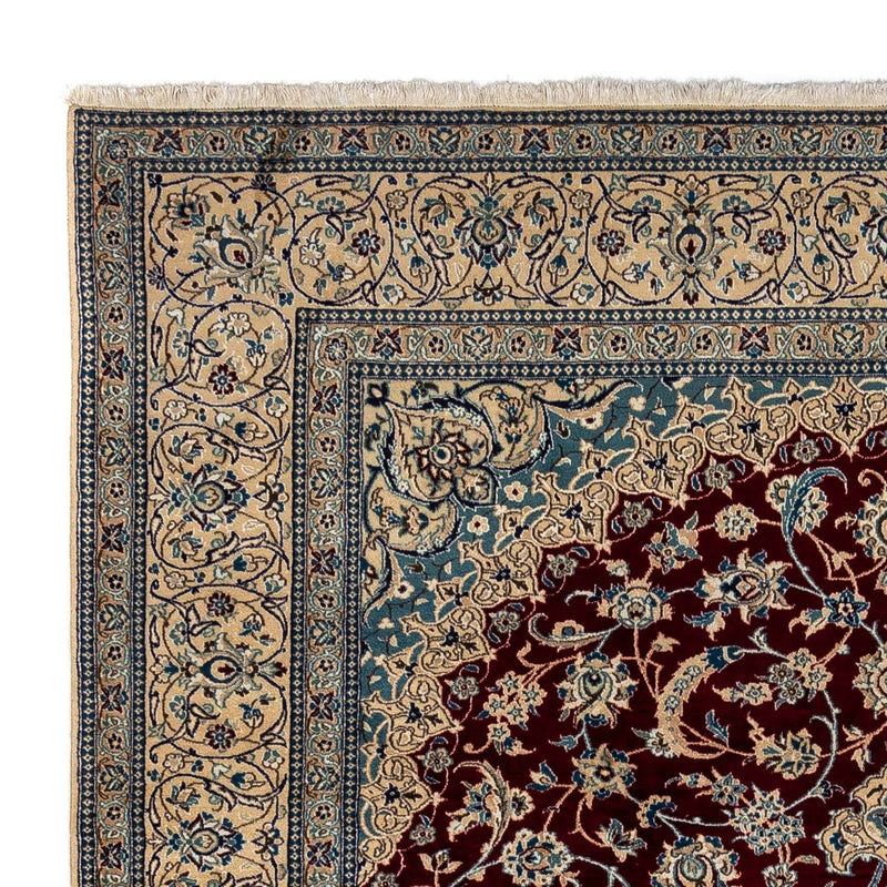 Nain - 9La Teppich 245x344cm - Perserteppich - dunkelrot