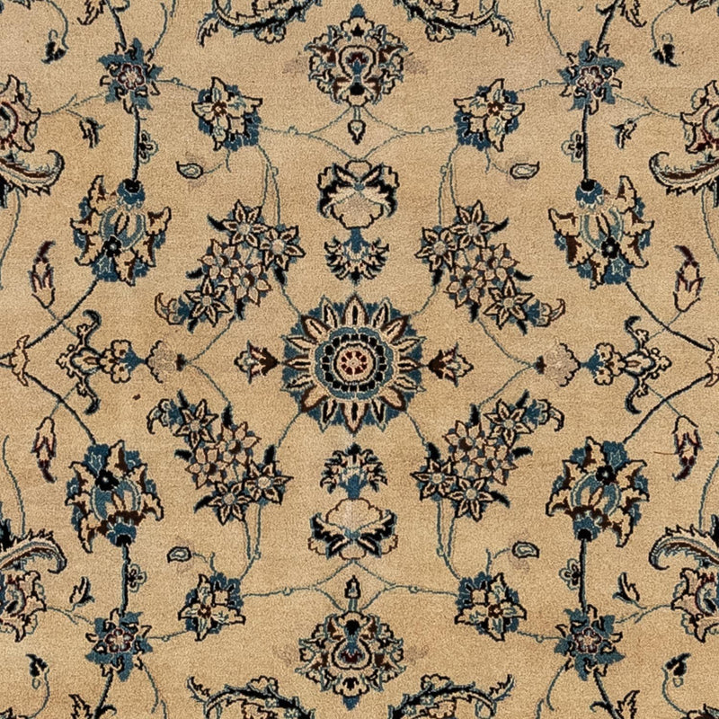 Nain - 9La Teppich 248x354cm - Perserteppich - dunkelbeige