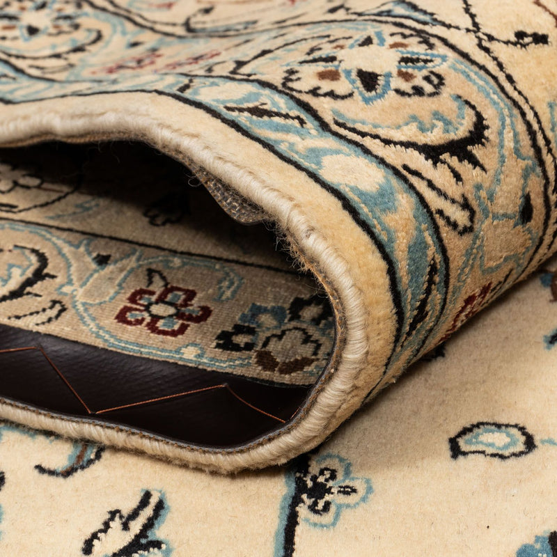 Nain - 9La Teppich 248x354cm - Perserteppich - dunkelbeige