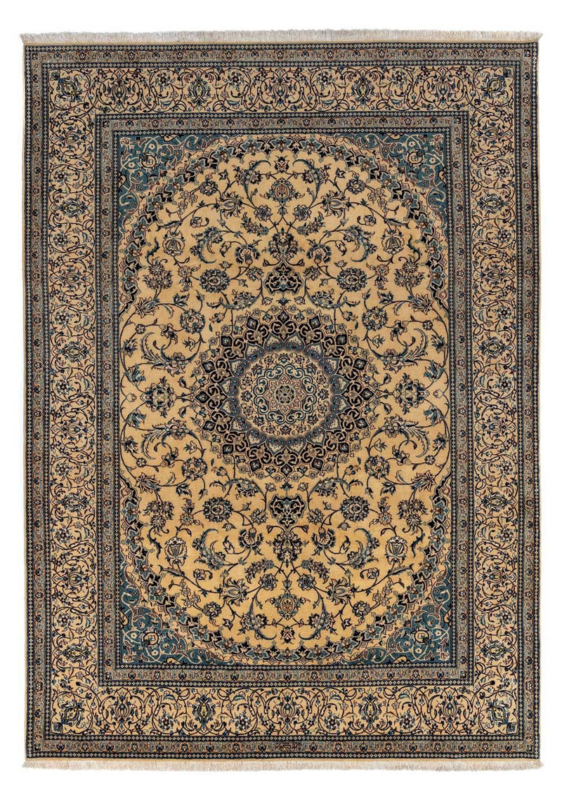 Nain - 9La Teppich 249x360cm - Perserteppich - dunkelbeige