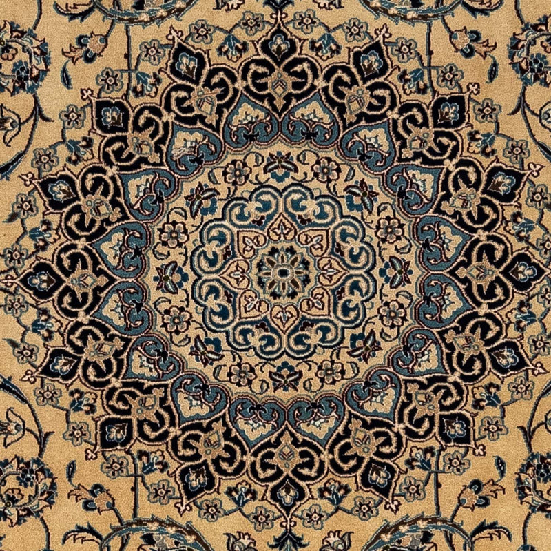 Nain - 9La Teppich 249x360cm - Perserteppich - dunkelbeige