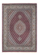 Täbriz Teppich 152x210cm - Perserteppich - dunkelrot