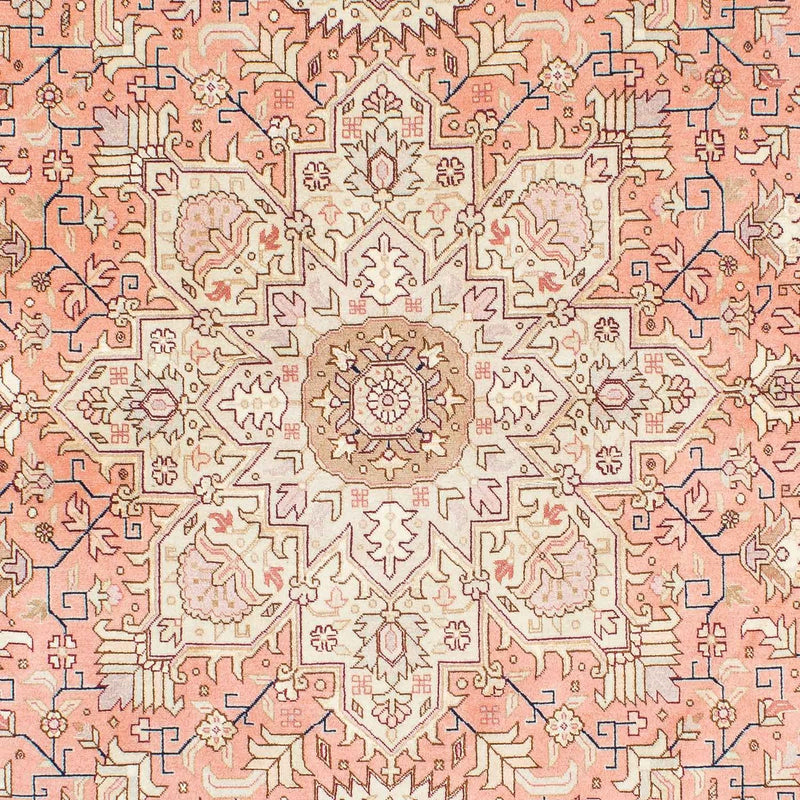 Täbriz - 50 Raj Teppich 152x210cm - Perserteppich - beige