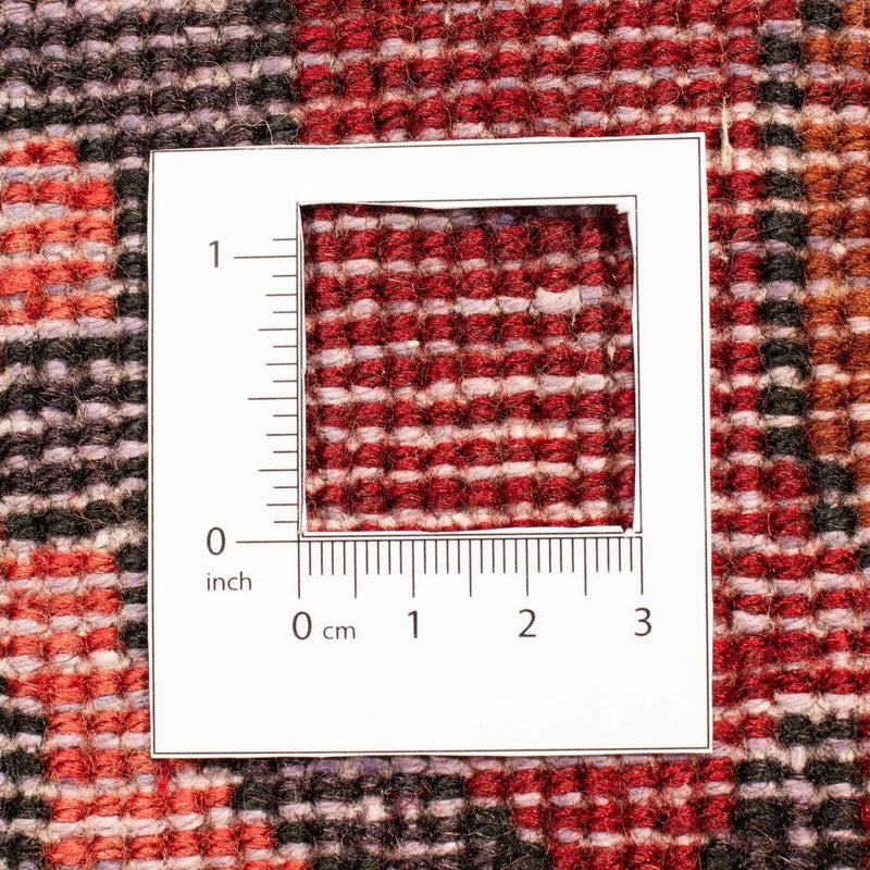 Bachtiar Teppich 216x302cm - Perserteppich - rot