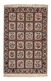 Isfahan Teppich 70x103cm - Perserteppich - hellbraun – product image